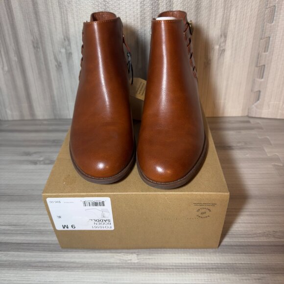 Frye and Co. Womens Boden Stacked Heel Booties - Picture 2 of 5